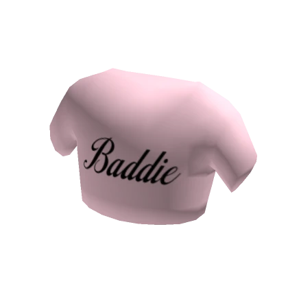 Baddie Shirt in Light Pink