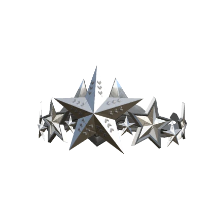 Silver Fractured Crown