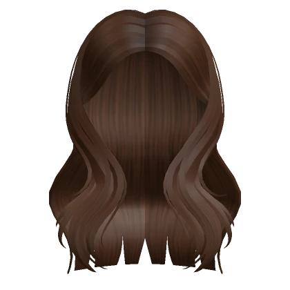 Brown Long Summer Wavy Hair