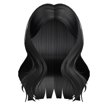 Black Long Summer Wavy Hair