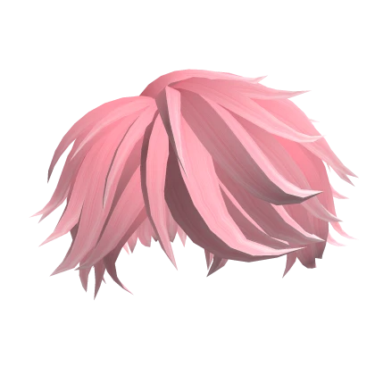 Short Anime Messy Pink Hair Season 3.0