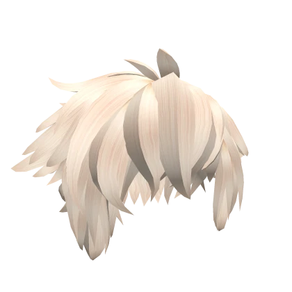 Short Anime Messy Blonde Hair Season 4.0
