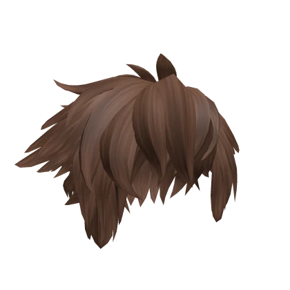 Short Anime Messy Brown Hair Season 4.0