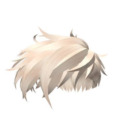 Short Anime Messy Blonde Hair Season 5.0