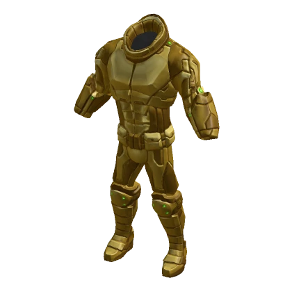 Golden Mech Suit