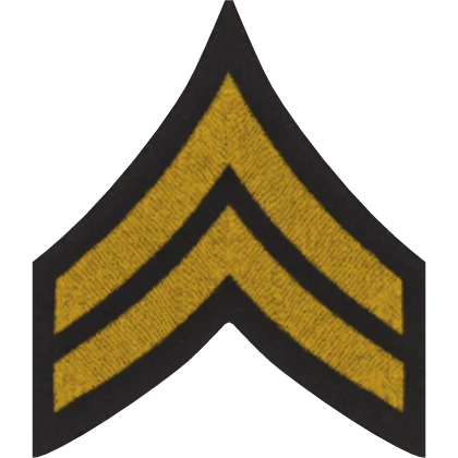Left Corporal Rank Patch