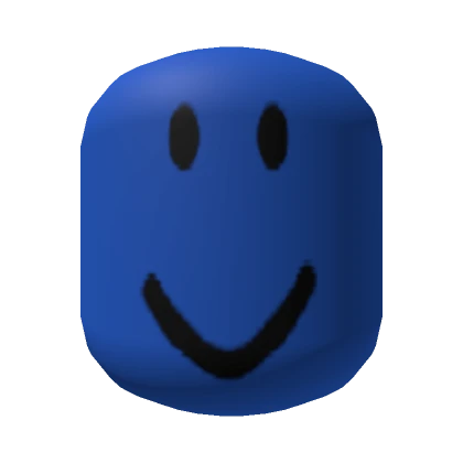 Old Retro Face (Blue)