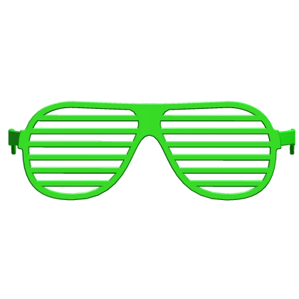 green shutter shades