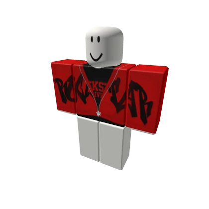 red rockstar hoodie boys