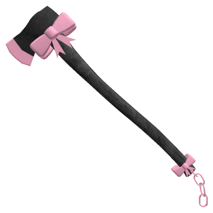 Pink Goth Axe