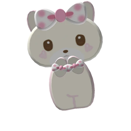 Cute kawaii kitty hair clip 