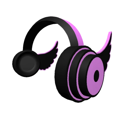 Pink Angelic Headphones