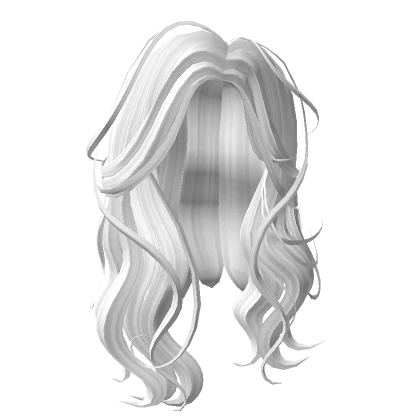 Grunge Long White Hair