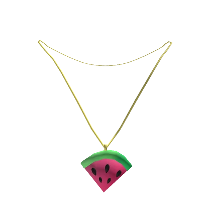 🍉Watermelon Golden Necklace