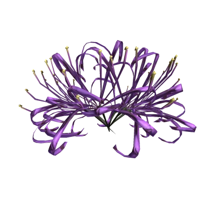 Purple Spider Lily Hair Ornament