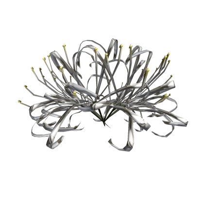 White Spider Lily Hair Ornament