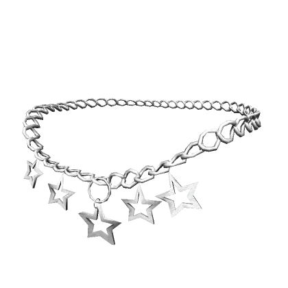 Silver Super Star Necklace 1.0