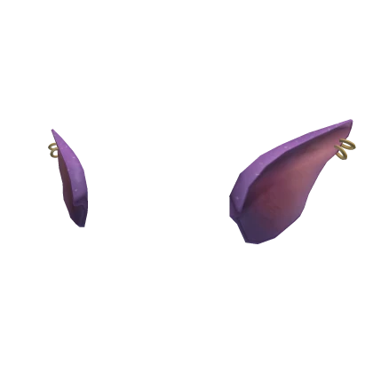 Purple Alien Cat Ears