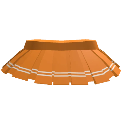 💗Cute Orange tenis skirt 3.0