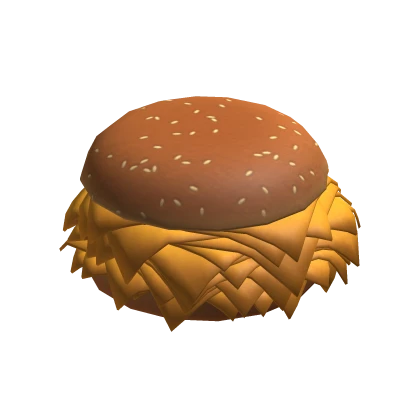 cheeseburger head