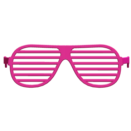 pink shutter sunglasses