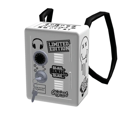 White Locker Back Pack 1.0