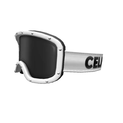 Cellinee White Goggles (SideWays)