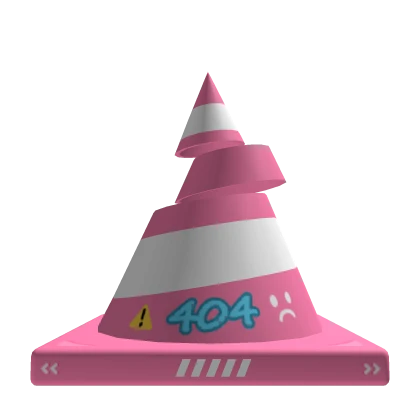 Pink Road Cone Hat