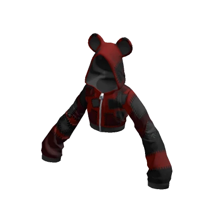 Neon Bear Hoodie Reverse Blood Moon