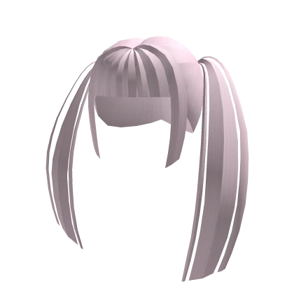 (Front Pigtails) Anime Bangs Pink
