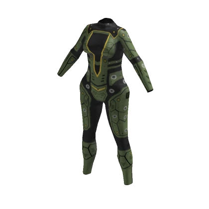 Sci-Fi Space Suit Green