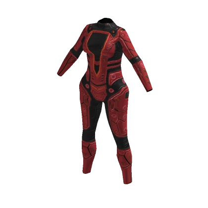 Sci-Fi Space Suit Red