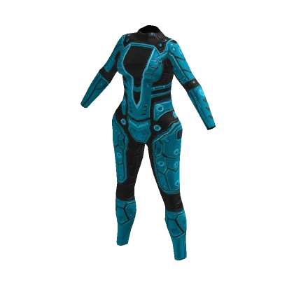 Sci-Fi Space Suit Blue