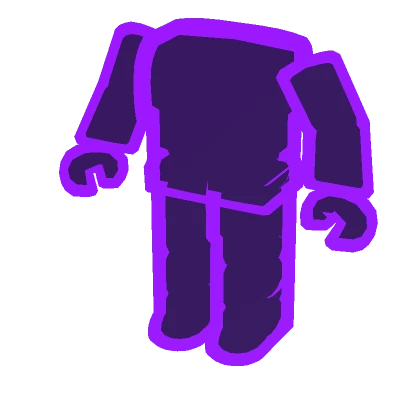 Man Purple R15 Outline Avatar Aura