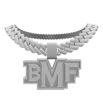 1.0 Diamond BMF Chain W Cuban Link