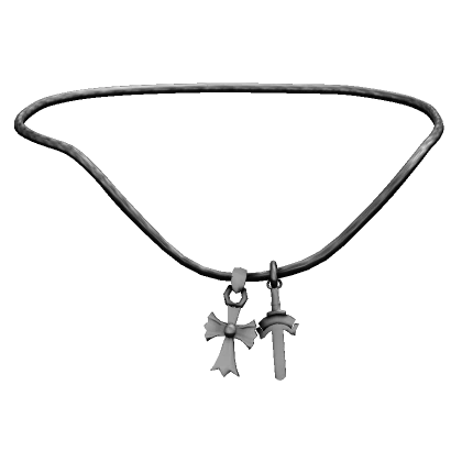 Cross & Sword Necklace