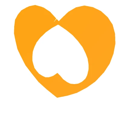 Nested Orange Heart