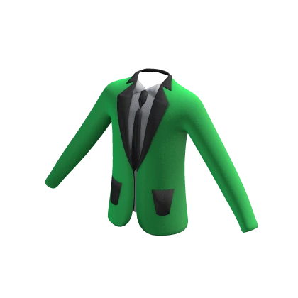 green suit