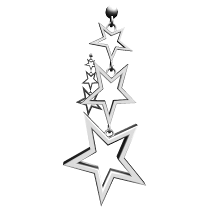 Triple Star Earrings