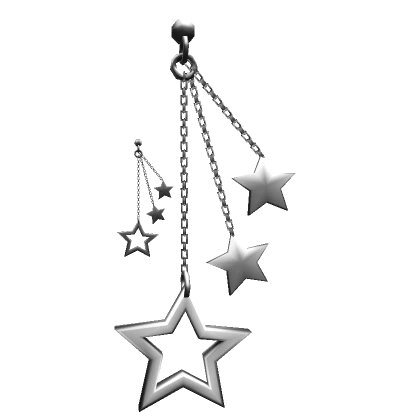 Chained Star Earrings