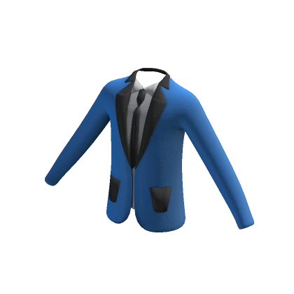 blue suit