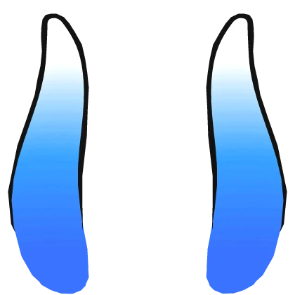 Neon Blue Horns