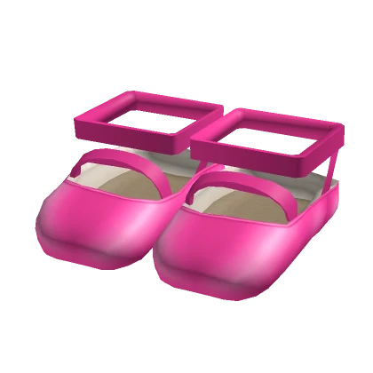 Pointe Shoes 3.0 - Bright Pink