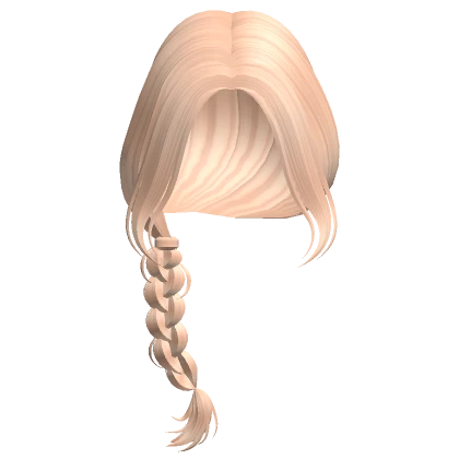 Side Braided Ponytail (Blonde)