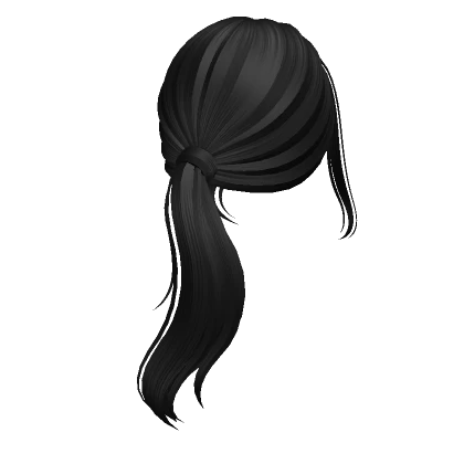 Low Ponytail (Black)