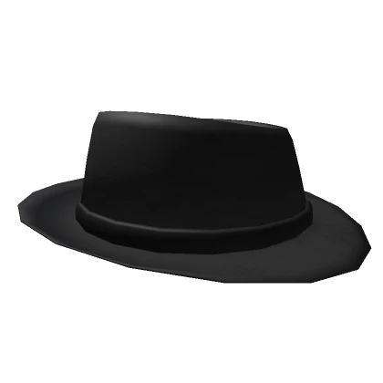 Black Vintage Fedora