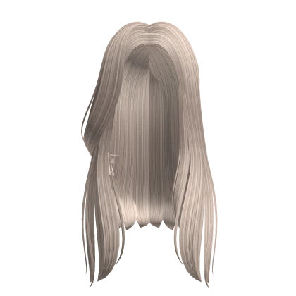 Long Plat Blonde Flowy Hair