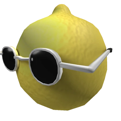 Lemon Head with White Glasses