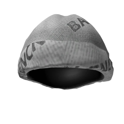 Grey Balenci Beanie