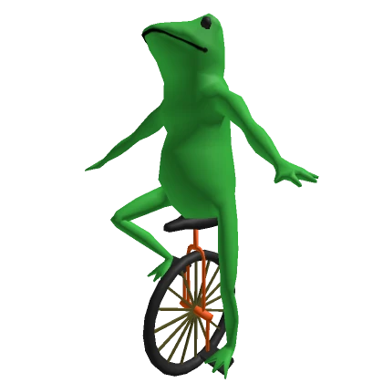 Dat Boy Frog on Wheel Pet